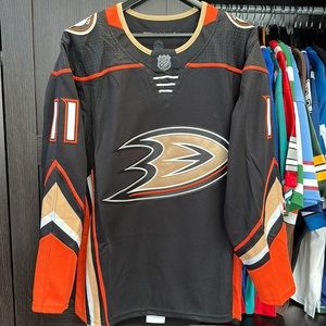 Trevor Zegras Anaheim Ducks adidas Home Primegreen Authentic Pro Player Jersey